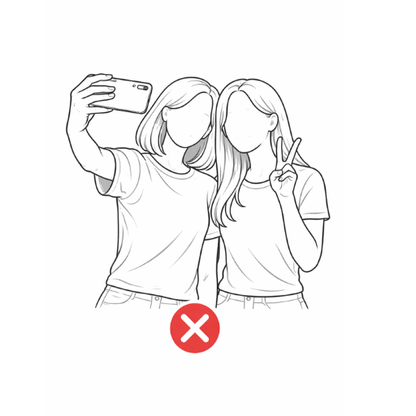 Mal ejemplo de foto