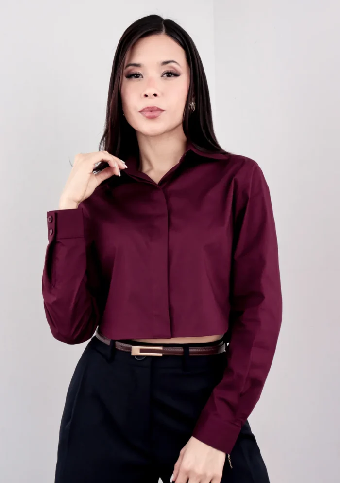 Blusa Merlot - Vino