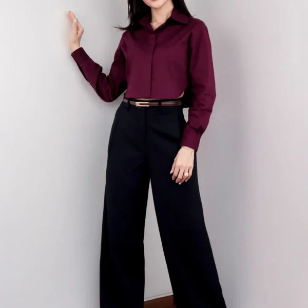 Blusa Merlot - Vino