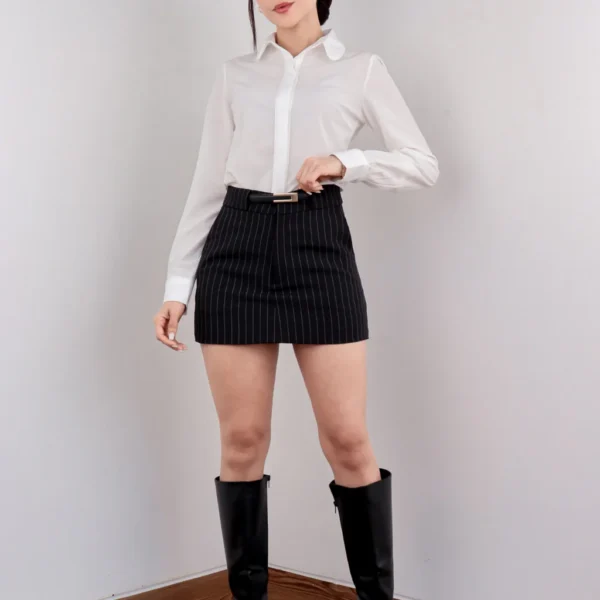 Falda Short Milano - Negro